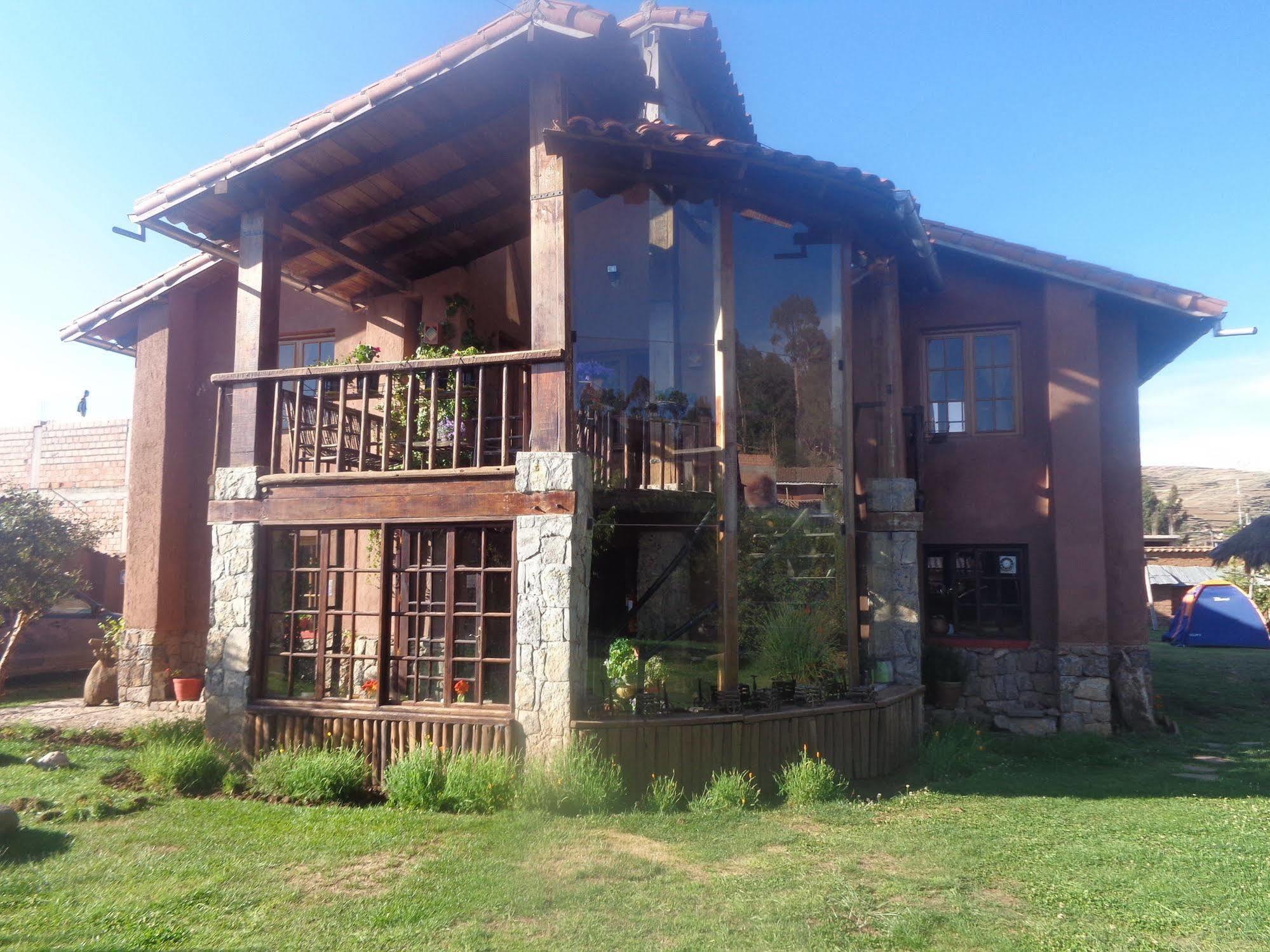 La Casa De Barro Lodge & Restaurant Chincheros  エクステリア 写真